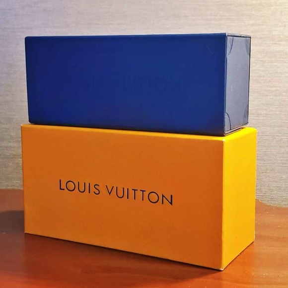 Louis Vuitton 1.1 Millionaire Navy Blue Monogram Sunglasses w Box - Picture 8 of 12